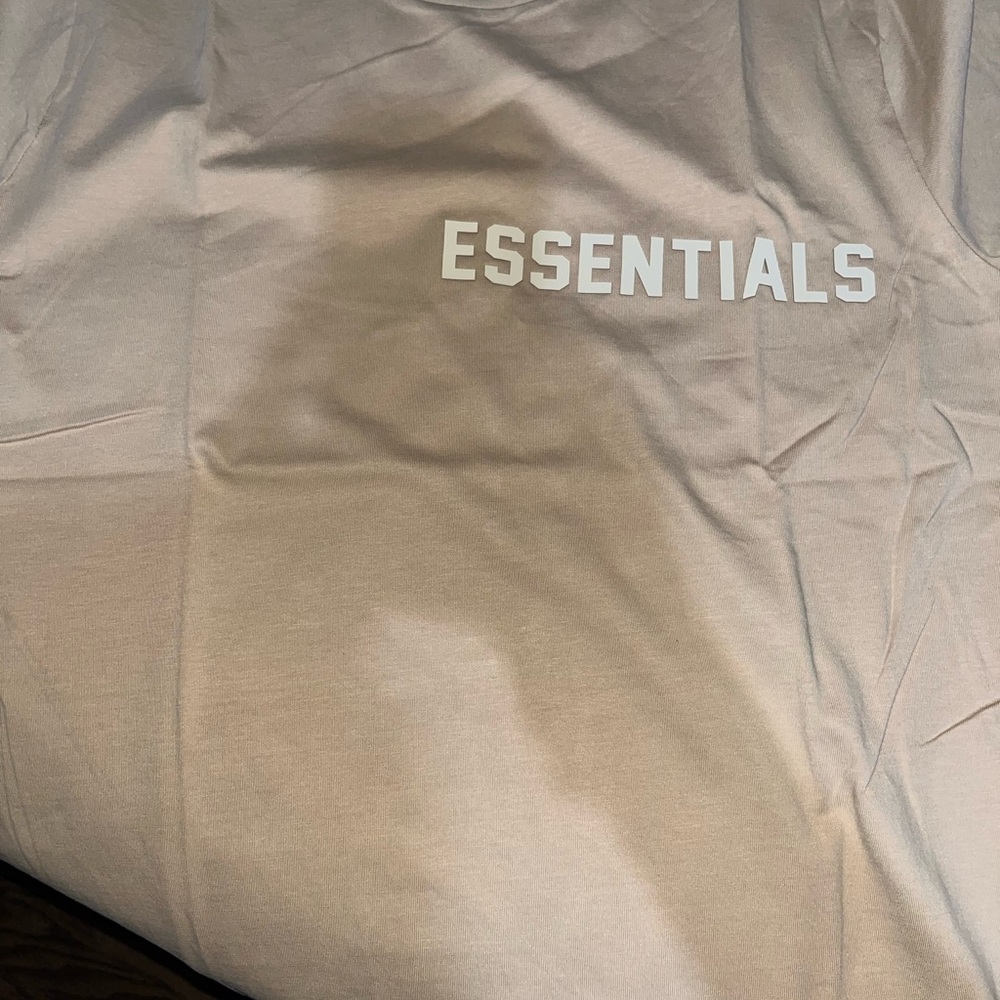 Essentials Beige T-Shirt